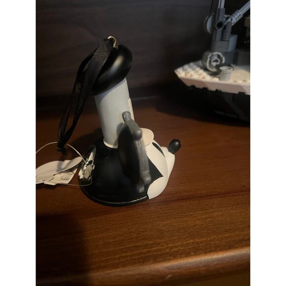 Disney Steamboat Willie Mouse Ear Hat Ornament (as is) - Picture 5 of 6